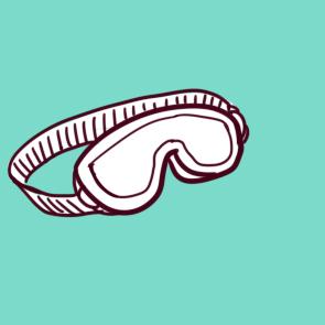 疫情前线的护目镜简笔画怎么画