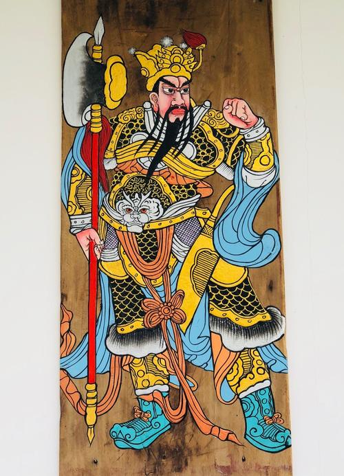 年画 门神 春节 备课素材收集 儿童画