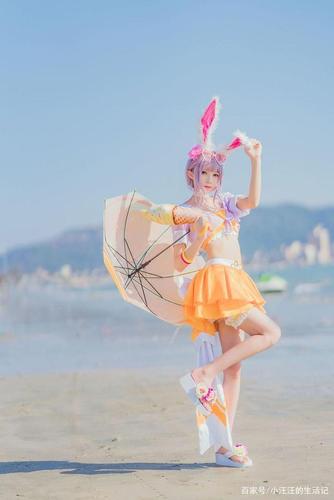 真的美呆了!公孙离蜜橘之夏cosplay