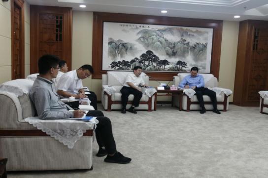 市政协副主席,市投资促进局局长沈耀会见中铁一局董永亮一行_湛江市