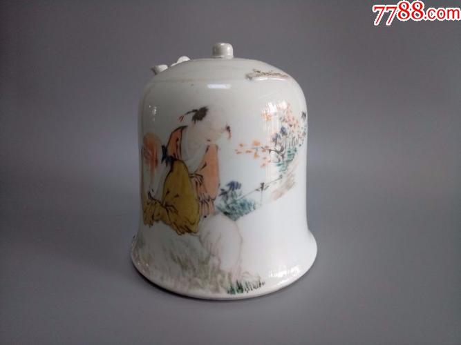 光绪早期江子钰福在眼前大号钟型壶
