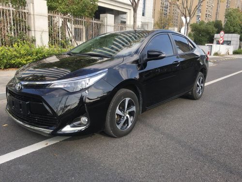 【嵊州】丰田雷凌1.2t高配 黑色 首付三万提车 价格: 9.28万