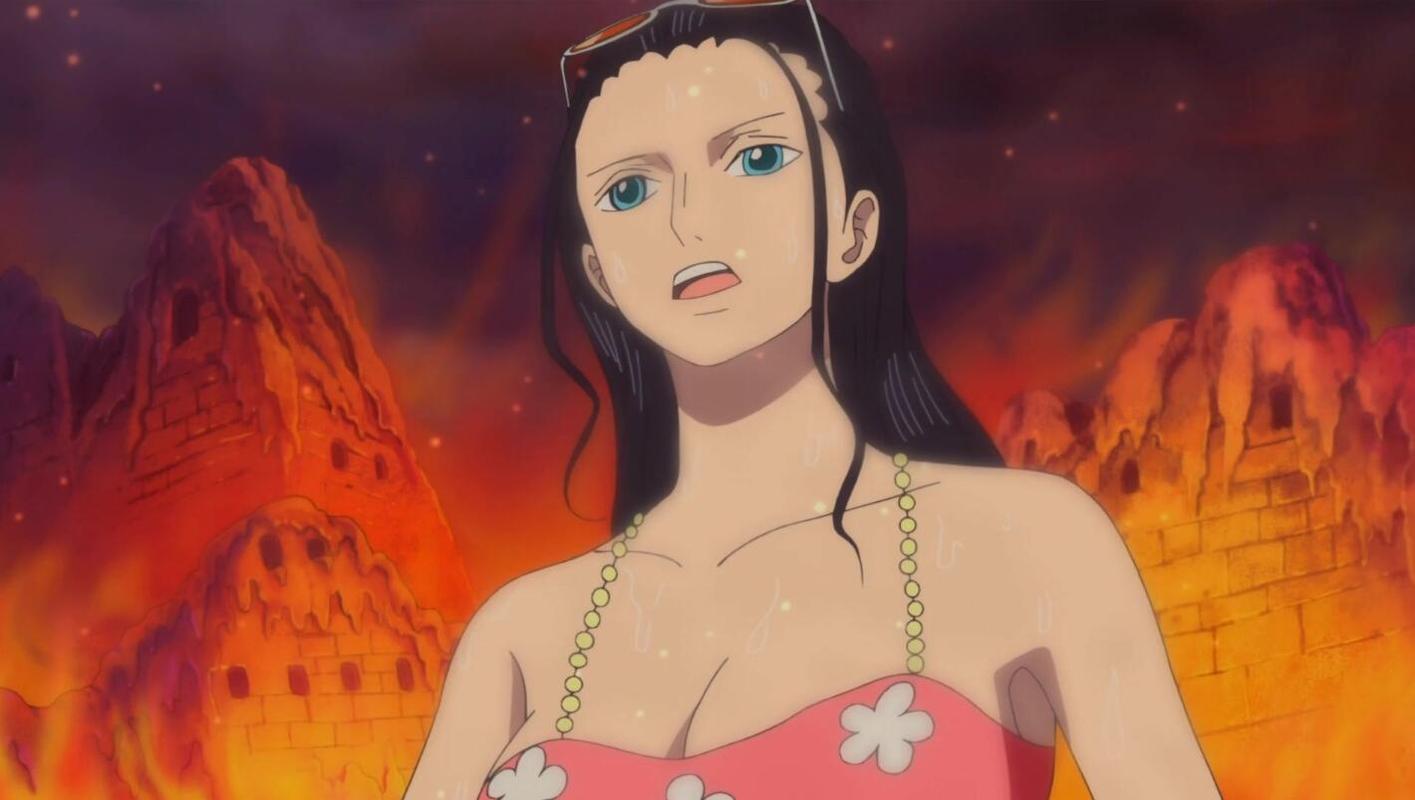 一组《海贼王》妮可·罗宾壁纸欣赏,她是你的童年女神吗?