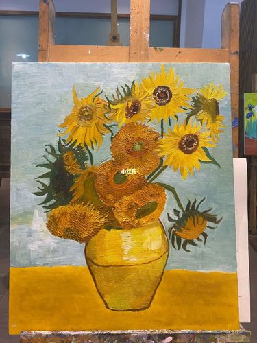 梵高—向日葵97_梵高_向日葵_画家_文化_绘画