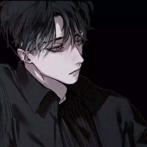 孤独帅气漫画头像男生