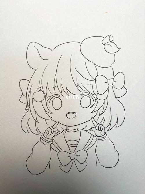 适合新手的漫画,带过程_漫画_小朋友_绘画_文化_绘画