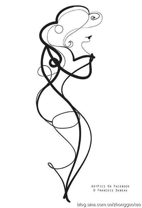 [转载]一幅画只有直线加曲线才等于完美!