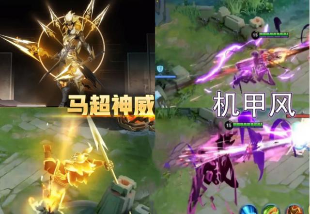 烈魂龙胆双优化,马超神威全面曝光,古风特效对比机甲