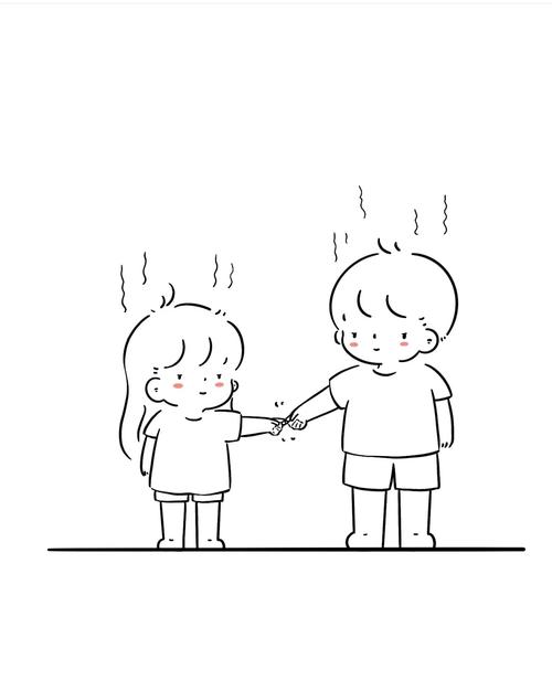 夏天的情侣只能牵手指