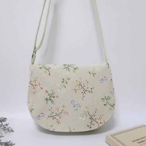 复古原创单肩斜挎包女中国古风汉服配饰文艺拼接棉麻手工布袋学生