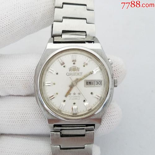 双狮三星系列自动机械男表【不走,晃晃摆轮能转动】【日历好使】_价格