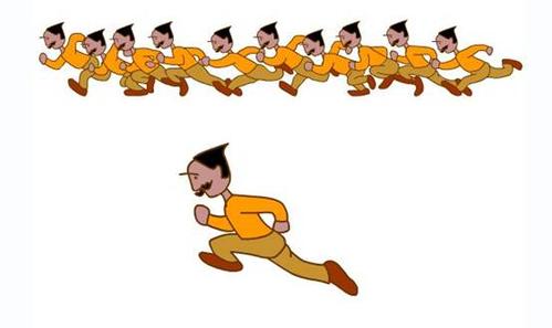 动画技巧动画中人物奔跑动作的规律