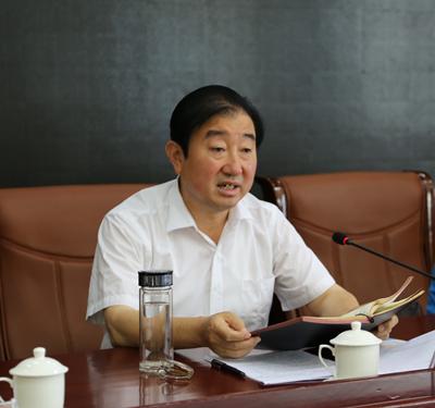 霍卫平厅长讲话