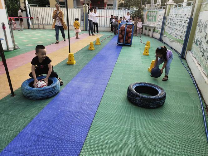 禾城幼儿园大班晨间活动,快乐动起来,开开心心一整天