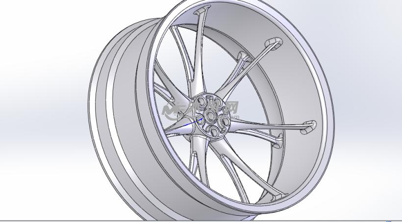 合金轮毂设计模型