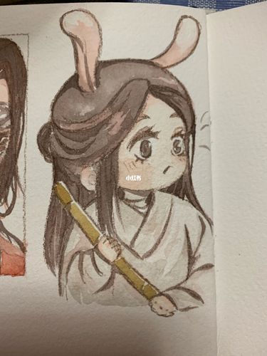 【天官赐福】谢怜q版(临摹)_天官赐福影评_天官赐福_文化_绘画