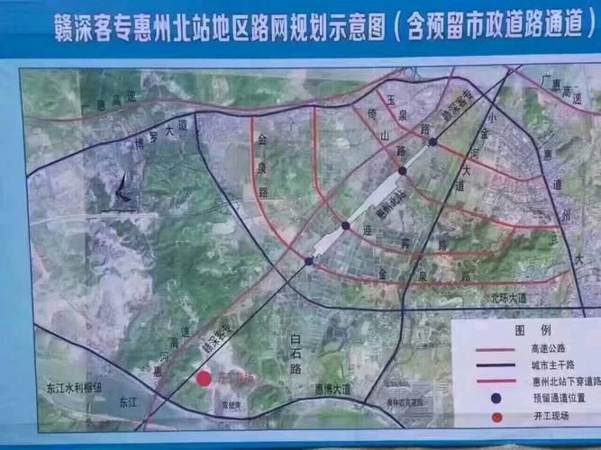 广东惠州:赣深高铁,广汕赣深联络线共设"惠州北站"枢纽大站!