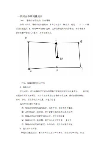 一级闭合导线测量.pdf 6页