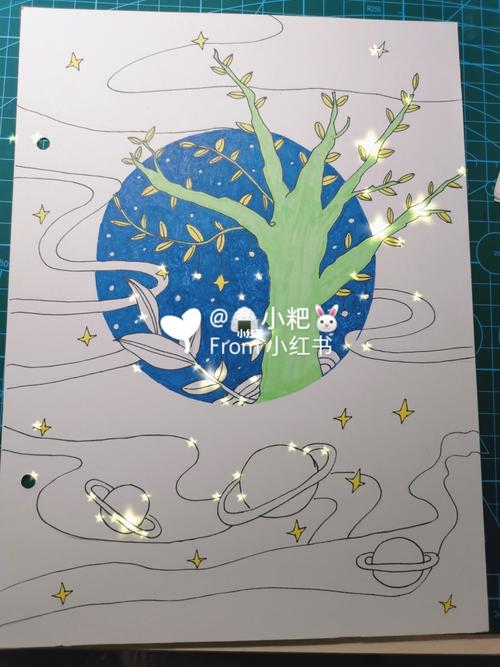 (23/100)许愿树_绘画_文化_绘画