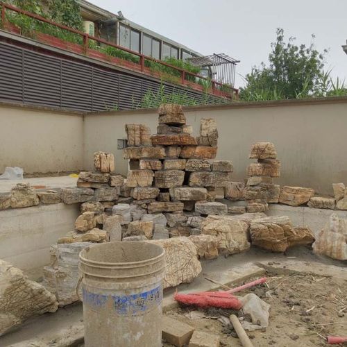 太仆寺旗千层石岩层石头假山 庭院千层石假山批发 价格优惠