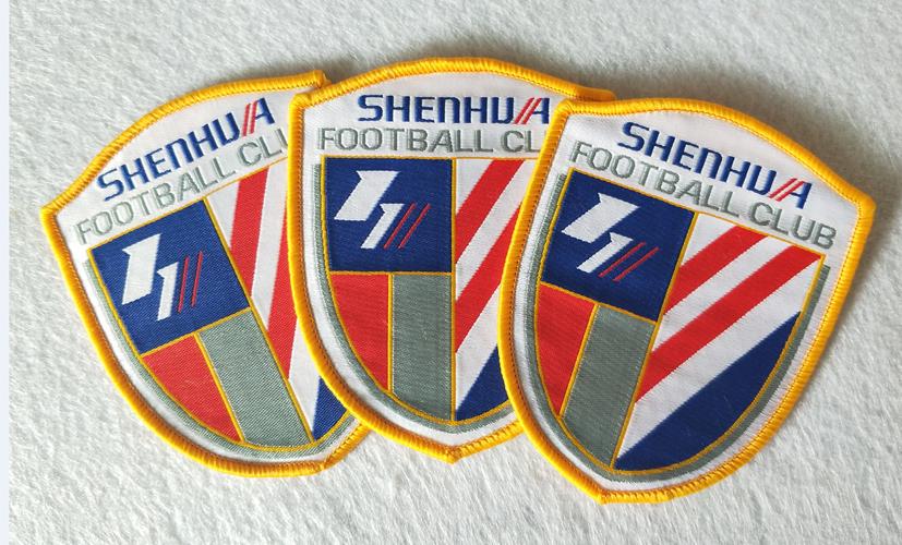 上海申花队标 布标 中超申花周边15赛季上海申花新队徽/布贴