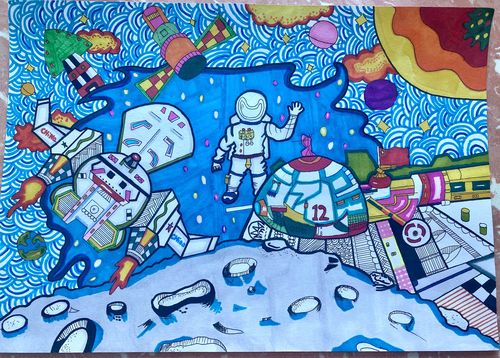 科技创新 绘画筑梦