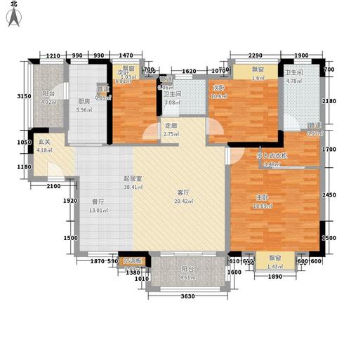米兰春天130.00㎡二期温馨户型