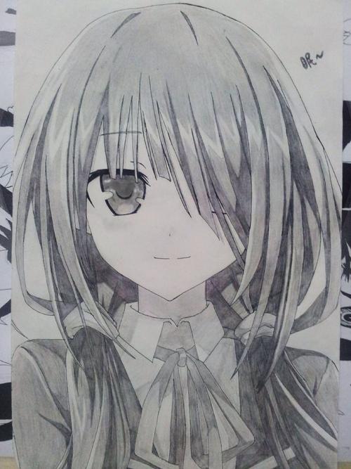 求狂三这张手绘的原图