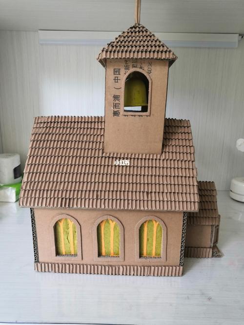 手工制作-房子_手工制作_兴趣爱好_手工