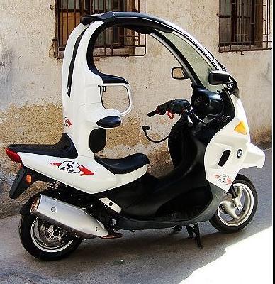 你要的带棚摩托车有哦