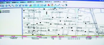 张店城区路灯分布图.
