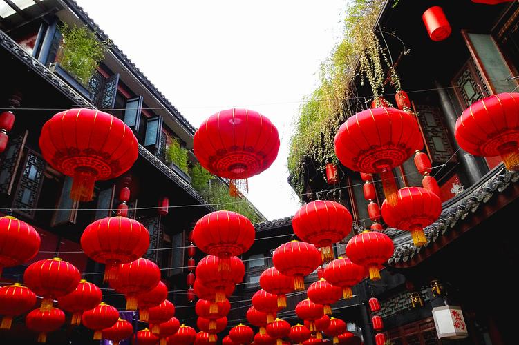 锦里-张灯结彩迎新年 - 天府摄影 - 天府社区