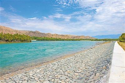 坚固的堤防,绿色的堤防