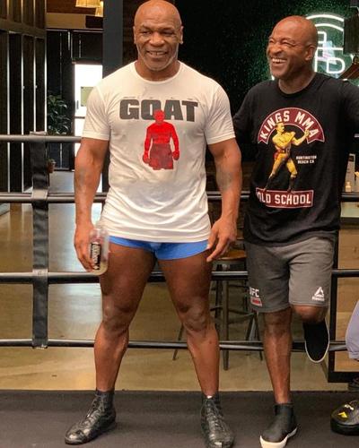 泰森大腿肌肉鼓胀很吓人!小罗伊琼斯:被他重拳击中就会掉进地狱