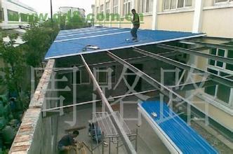 钢结构玻璃雨棚