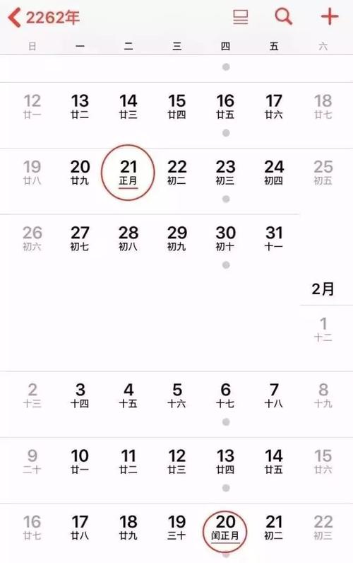 2262年有两个春节 | 网友:向天再借300年!太刺激了