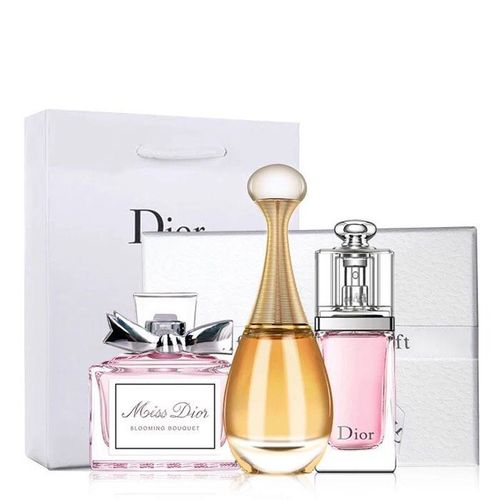 dior迪奥香水香氛欢迎套装三件套真我甜心魅惑5ml原装礼盒专柜袋