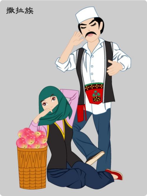 流光溢彩的民族服饰——撒拉族