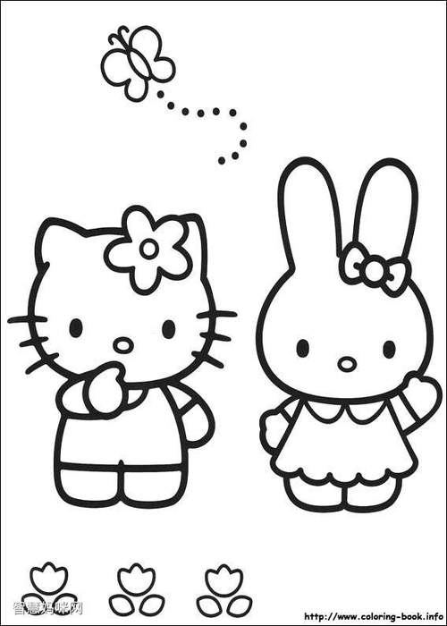 hello kitty简笔画图片hellokitty凯蒂猫图片