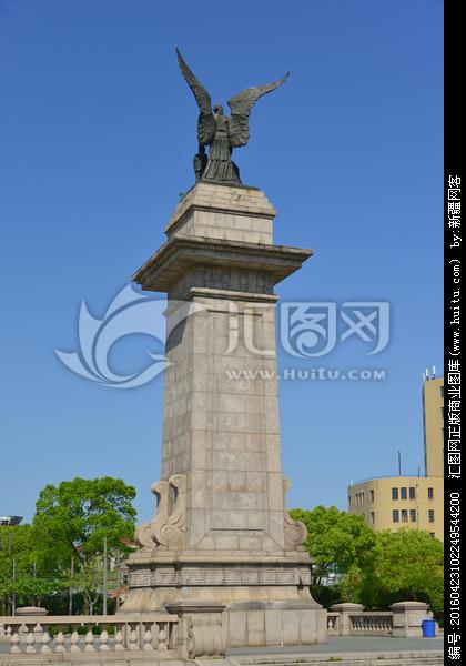 欧战纪念碑和平女神像