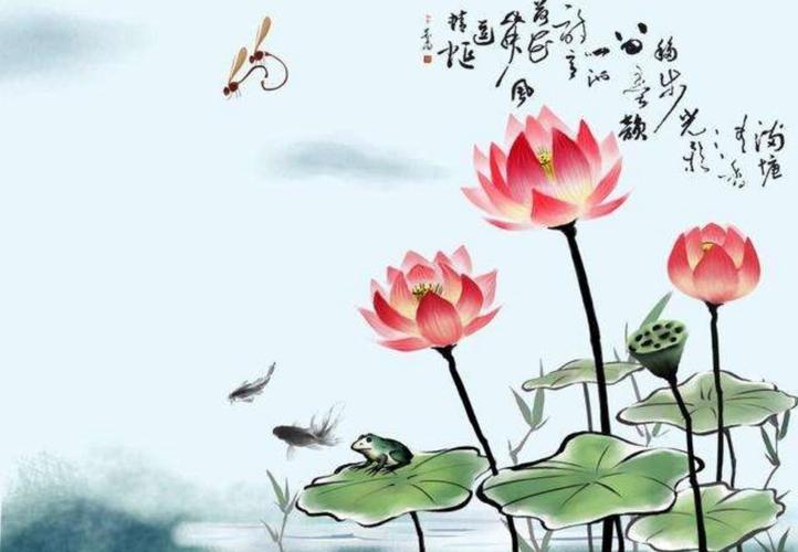 秋日里读卢照邻《曲池荷》诗作