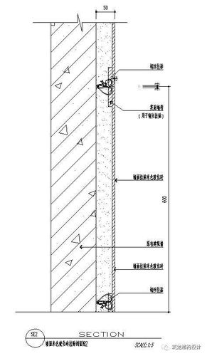 超全45张墙面剖面图节点大样图,结构狮必备!