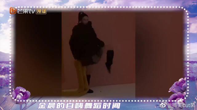 请欣赏金晨一本正经的搞笑时间 哈哈哈哈哈,晨晨子好好笑