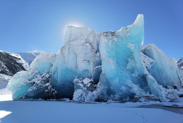 来古冰川群#蓝冰#西藏