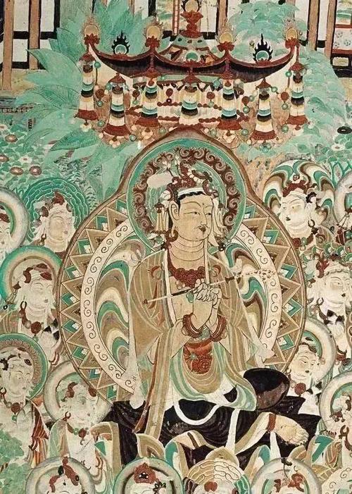 高清图集:敦煌壁画有多美_敦煌莫高窟