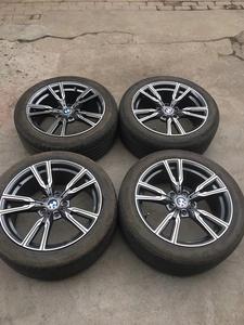 宝马5系525最新款高配18寸轮毂带4条普力司通轮胎出售!可