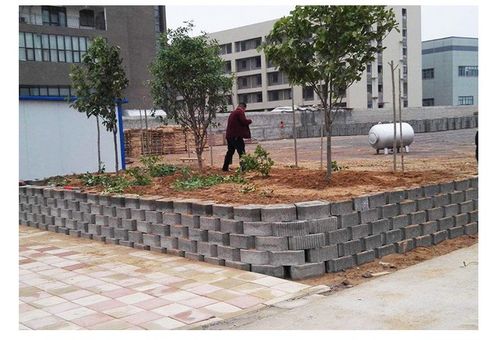 护坡砖挡土墙砖 干垒挡土块 自嵌式挡墙砌块 挡土砖 生态护坡砌