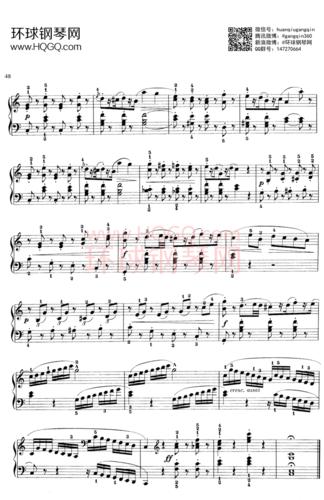 骑士钢琴谱-环球钢琴网
