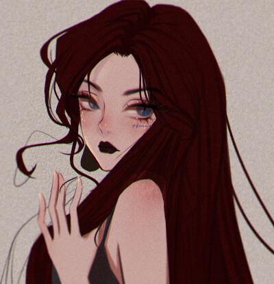 高冷的女头像