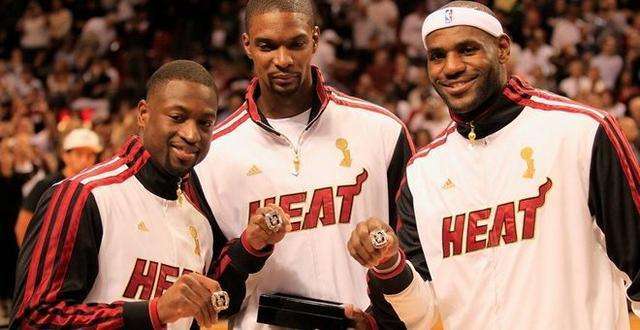 韦德,波什和詹姆斯